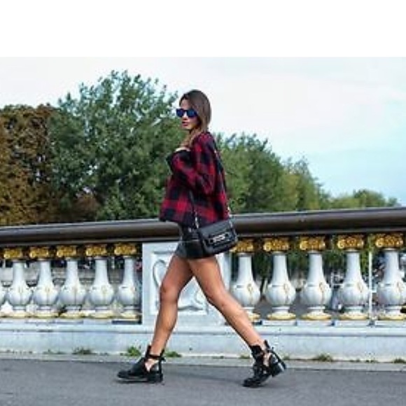 Zara Studio Wool Blended Crop Plaid Jacket - Picture 5 of 7